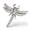 Tiffany Enchant™ 系列铂金镶钻蜻蜓胸针，小号  14403426