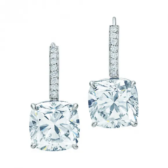 Tiffany Novo® 铂金钻石耳环  25187989