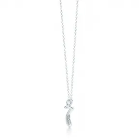 蒂芙尼/Tiffany Elsa Peretti® 银质字母 R 吊坠 小号 26032156 GRP03327