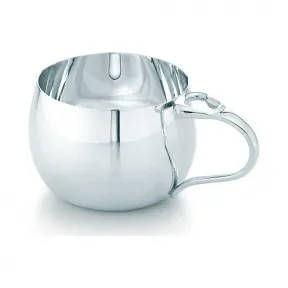 蒂芙尼/Tiffany Elsa Peretti® 系列 Open Heart 纯银婴儿杯。