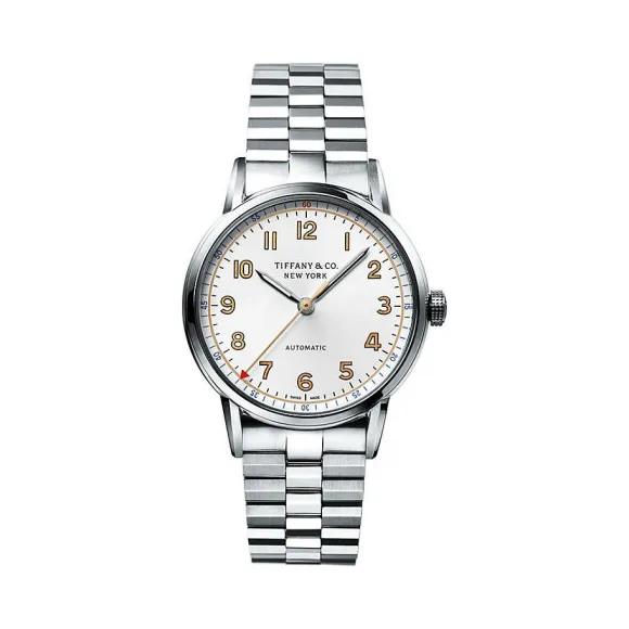 Tiffany CT60® 系列 34 毫米 3-Hand 腕表不锈钢腕表  34668329