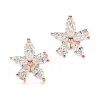 Tiffany Victoria™ 系列玫瑰金镶钻中号花簇耳环  35235671