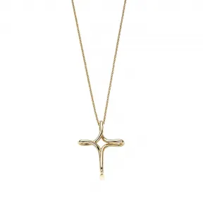 蒂芙尼/Tiffany Elsa Peretti® 系列 18k 金无限十字架吊坠 中号 39990342 GRP09619
