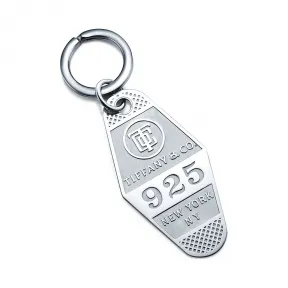 蒂芙尼/Tiffany 纯银酒店标志钥匙扣  60559406 