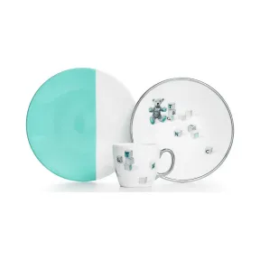 Bear and Block 骨瓷餐具三件套  60559880