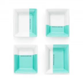 Color Block 系列陶瓷托盘，四件套  60570108