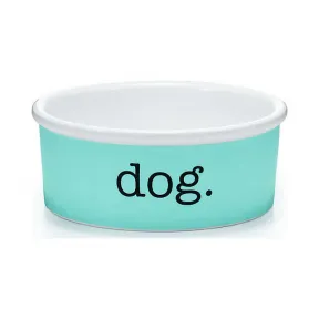 蒂芙尼/Tiffany 骨瓷宠物食盆，小号。