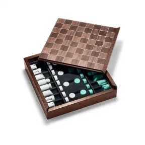 蒂芙尼/Tiffany Everyday Objects 天河石和木棋和跳棋套装 62203781