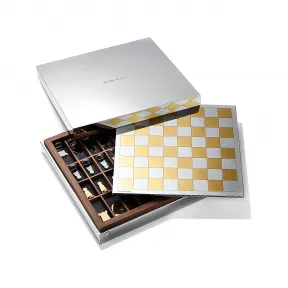 蒂芙尼/Tiffany Everyday Objects 纯银和 24k 金纯银国际象棋套装 62203846
