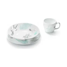 蒂芙尼/Tiffany Flora & Fauna 系列骨瓷三件套 62204168