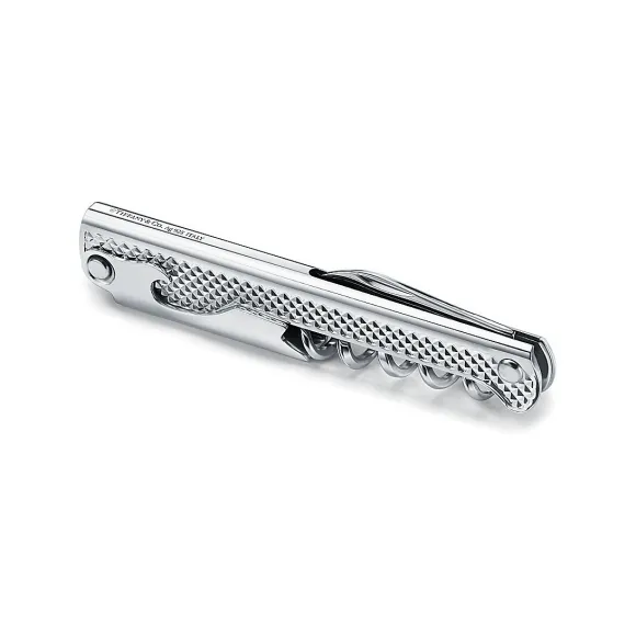 蒂芙尼/Tiffany 925 纯银和不锈钢 Diamond Point 一体式酒吧工具 62204605