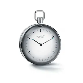 蒂芙尼/Tiffany Diamond Point 黄铜和铅水晶圆形时钟 62385952