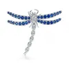 Tiffany Enchant™ 系列铂金镶嵌蓝宝石蜻蜓胸针，大号  62721766