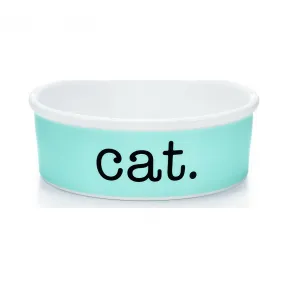 蒂芙尼/Tiffany 骨瓷宠物食盆。