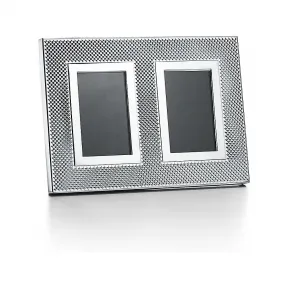 蒂芙尼/Tiffany 925 纯银 Diamond Point 双矩形镜框 63365815