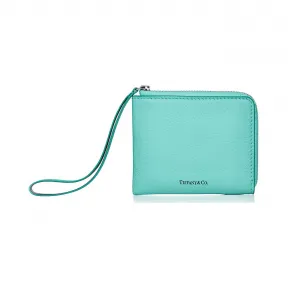 蒂芙尼/Tiffany Tiffany Blue 蒂芙尼蓝色™皮革硬币袋 GRP11160