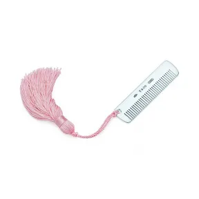 Tiffany 1837® 纯银缀粉色流苏婴儿梳  63981974