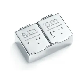 蒂芙尼/Tiffany 选购日常用品纯银 AM/PM 药盒 63982008