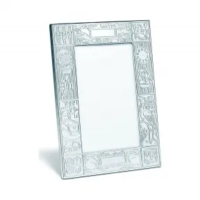 蒂芙尼/Tiffany 纯银出生纪念相框。