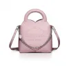 蒂芙尼/Tiffany Return to Tiffany™ 水晶粉色皮革迷你托特包 72910893 