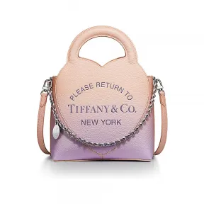 蒂芙尼/Tiffany 返回 Tiffany® Infinity 摩根石皮革迷你托特包 73250293