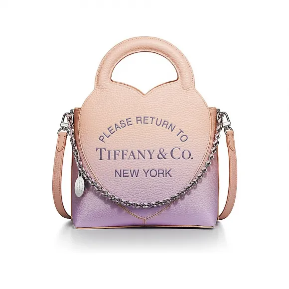 蒂芙尼/Tiffany 返回 Tiffany® Infinity 摩根石皮革迷你托特包 73250293