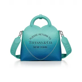 蒂芙尼/Tiffany Return to Tiffany® 小号无限蓝皮革托特包 73250315