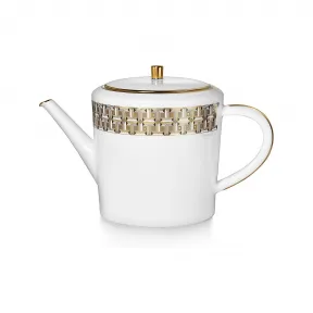 蒂芙尼/Tiffany 手绘金边黑色 T True 茶壶 73475864