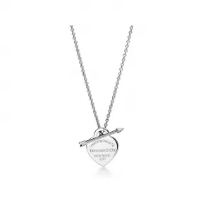 蒂芙尼/Tiffany Return to Tiffany® 纯银 Lovestruck 吊坠，中号 73477948 