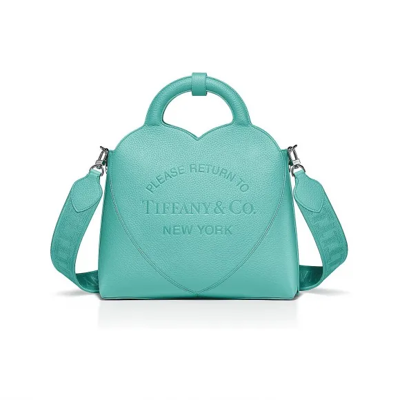 蒂芙尼/Tiffany 返回 Tiffany® 小号 Blue® 皮革托特包 73482852