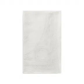 蒂芙尼/Tiffany 白色刺绣亚麻 Crest 餐巾 73920337