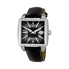 天梭 Tissot T-Lady系列 牛皮 自动机械机芯 男表 T005.507.16.061.00