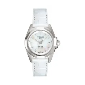 天梭 Tissot T-Sport系列 皮革 石英机芯 女表 T008.010.16.111.00