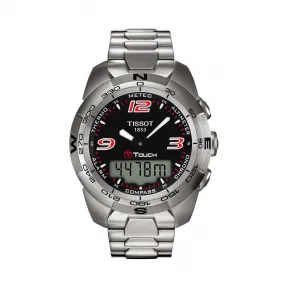 天梭 Tissot T-Touch系列 精钢 石英机芯 男表 T013.420.11.057.00