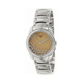 天梭 Tissot T-Lady系列 精钢 石英机芯 女表 T017.209.11.021.00