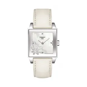 天梭 Tissot T-Lady系列 精钢 石英机芯 女表 T017.309.16.111.00