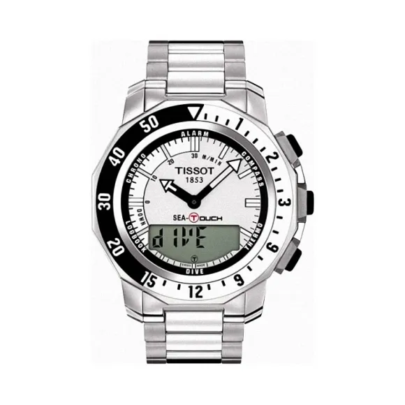 天梭 Tissot T-Touch系列 精钢 石英机芯 男表 T026.420.11.031.00