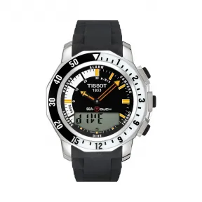 天梭 Tissot T-Touch系列 橡胶 石英机芯 男表 T026.420.17.281.00