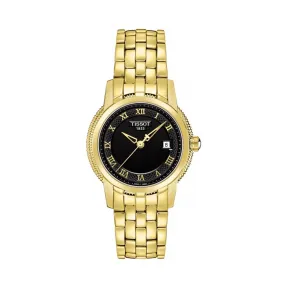 天梭 Tissot T-Classic系列 精钢镀金 石英机芯 女表 T031.210.33.053.00