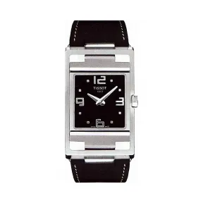 天梭 Tissot T-Lady系列 皮革 石英机芯 女表 T032.309.16.057.00