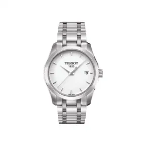 天梭 Tissot T-Classic系列 精钢 石英机芯 女表 T035.210.11.011.00