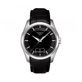 天梭 Tissot T-Classic系列 皮革 自动机械机芯 男表 T035.407.16.051.00