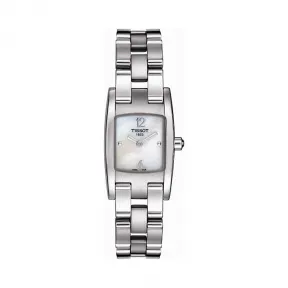 天梭 Tissot T-Lady系列 精钢 石英机芯 女表 T042.109.11.117.00