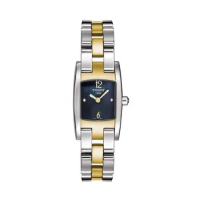 天梭 Tissot T-Lady系列 精钢 石英机芯 女表 T042.109.22.127.00