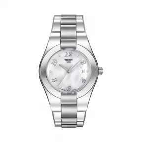 天梭 Tissot T-Lady系列 精钢 石英机芯 女表 T043.210.11.117.02