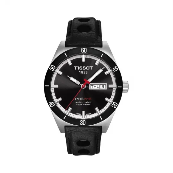 天梭 Tissot T-Sport系列 皮革 自动机械机芯 男表 T044.430.26.051.00