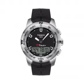 天梭 Tissot T-Touch系列 橡胶 石英机芯 男表 T047.420.17.051.00