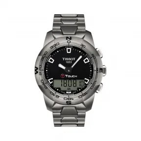 天梭 Tissot T-Touch系列 钛金属 石英机芯 男表 T047.420.44.051.00