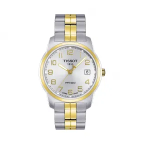 天梭 Tissot T-Classic系列 精钢镀金 石英机芯 男表 T049.410.22.032.00