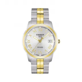 天梭 Tissot T-Classic系列 精钢镀金 石英机芯 男表 T049.410.22.033.00